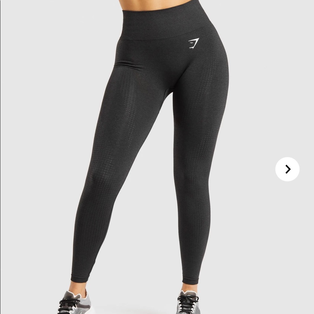 Gymshark Vital Seamless Leggings in charcoal gray